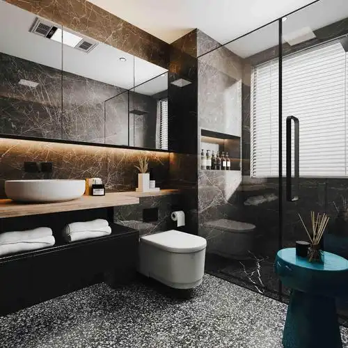 现代简约轻奢卫生间