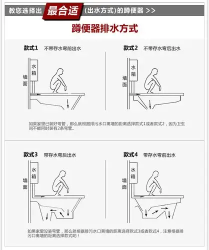 annwa/安华卫浴 带存水弯陶瓷蹲便器蹲坑ald5311b 厂家直销 正品