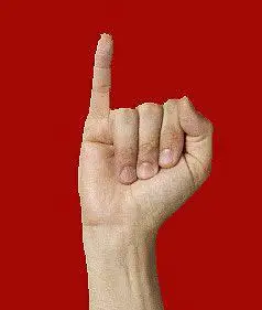 "我爱你"的手势怎么打?_手语