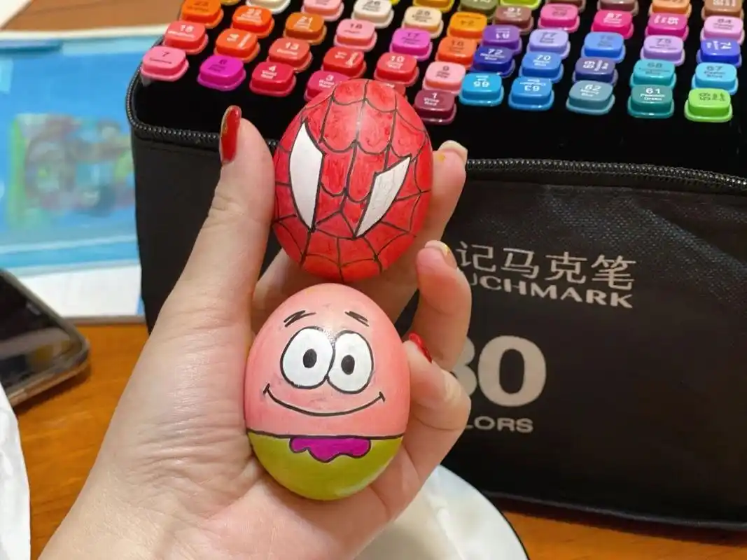 大家一起来画鸡蛋04diy感恩节护蛋教程 幼儿园的感恩节的护蛋活动