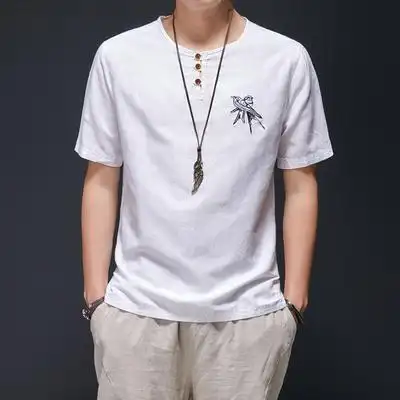 短袖t恤男刺绣图案淘宝优惠券