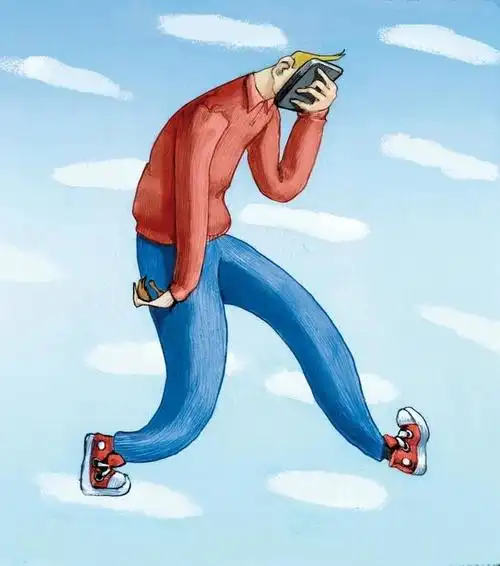 讽刺插画作品,揭示生活真实面貌与人性弱点!