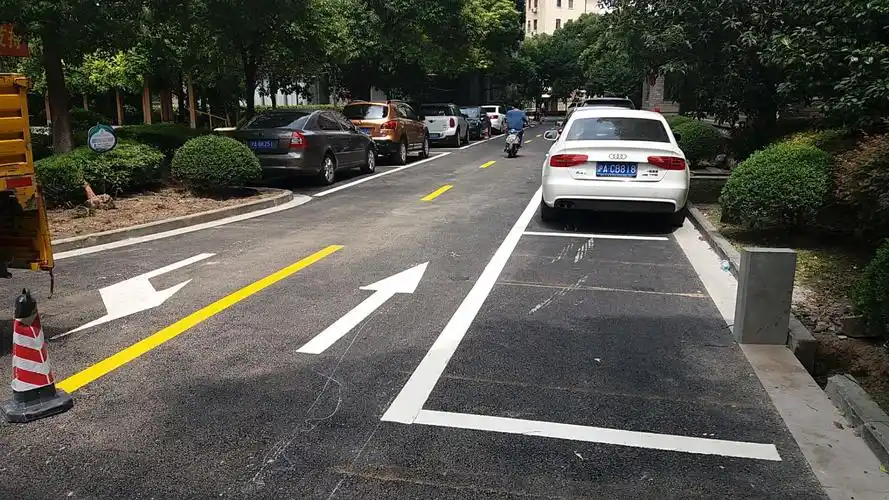 上海车位划线厂区划线施工方案小区车位标线工程