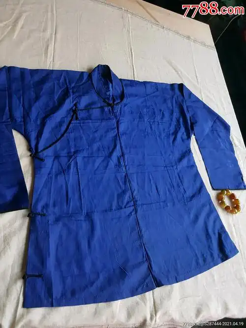 民国大襟女士真丝衣服旗袍