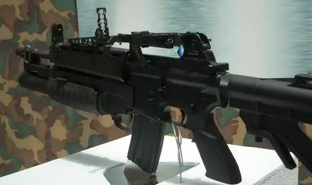 台湾t86突击步枪想不到还出口到了中东国家