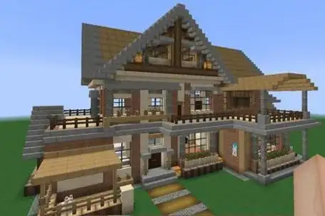 我的世界房子教程别墅