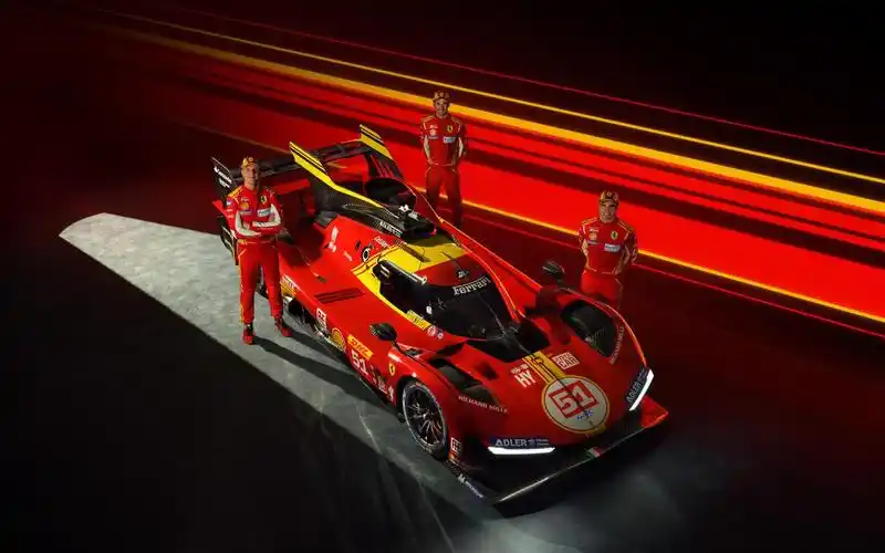 新涂装,新征程!法拉利499p赛车迎挑战_太平洋号