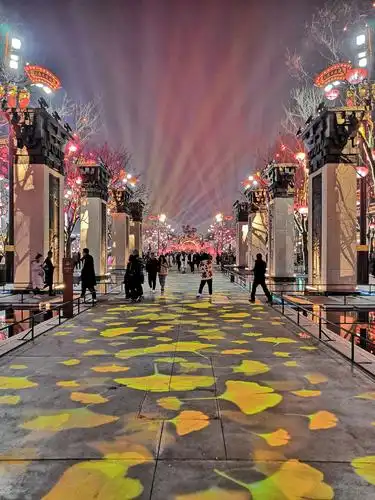 西安大唐不夜城初一夜景