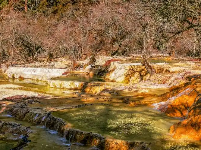 大美四川黄龙沟风景区_景观_中国_海拔