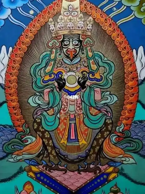 扎基拉姆,藏教唯一一位女财神!