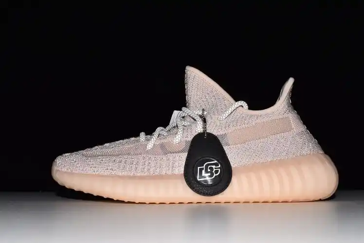 同源正品 bc-yeezy 350 亚洲2.0 粉满天星 fv5666