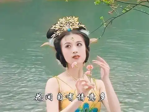 金巧巧晒跳舞视频扎半高马尾活力满满凭借西游记中的孔雀公主一角深入