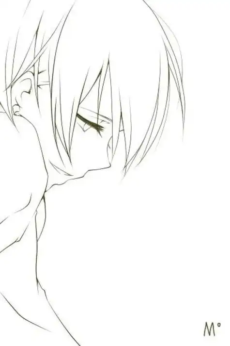 动漫人物素描简单动漫人物素描画