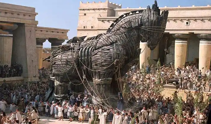 荷马史诗讲述的是有关特洛亚战争的故事.