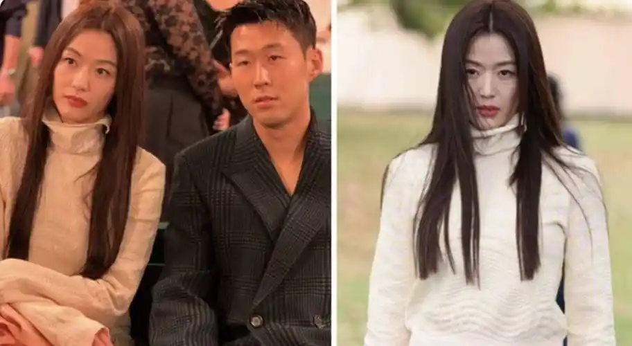 全智贤这身打扮必火_穿着_气质_毛衣