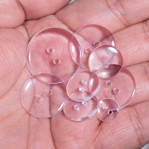 透明内衣二眼百搭垫扣衬衫扣子毛领走光隐形纽扣