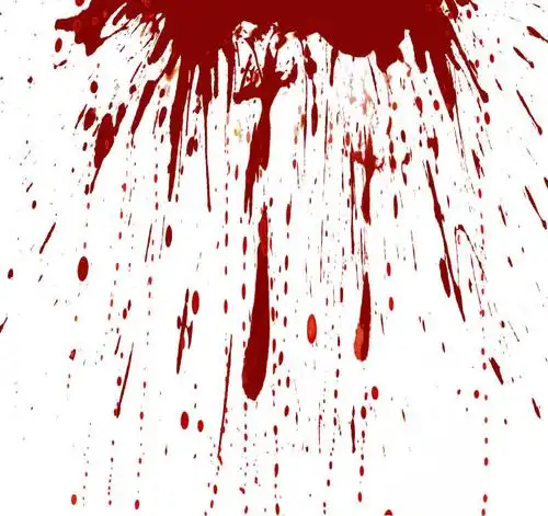 鲜红的血迹图片-白色背景下的血渍素材-高清图片-摄影照片-寻图免费