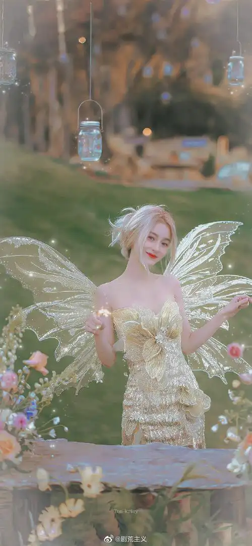 angelababy精灵女王造型##萌探探探案