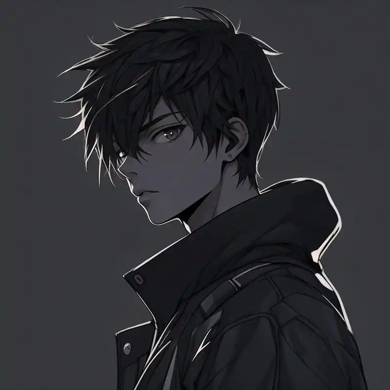 94 超a的暗黑系男生动漫头像,丧系高冷,霸气侧漏!