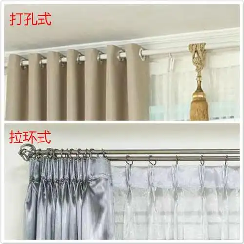 都要装窗帘了,你还不知道该选滑轨杆还是罗马杆?