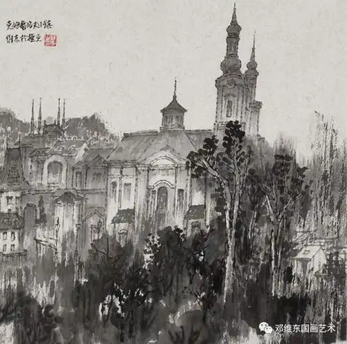 【动态】城市意象·水墨情怀——邓维东国画作品节选