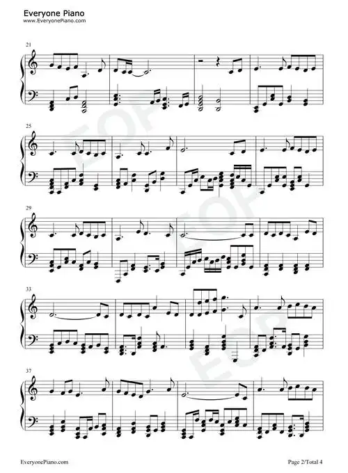 马嘉祺作品 你我钢琴简谱 - 曲谱歌词网