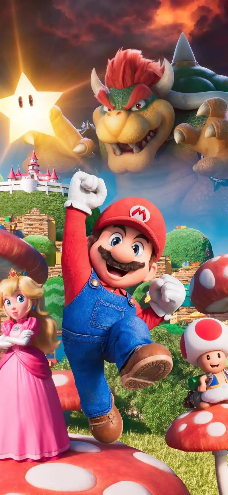 超级马里奥壁纸.#手机壁纸 #送你一张壁纸 #壁纸 - 抖音