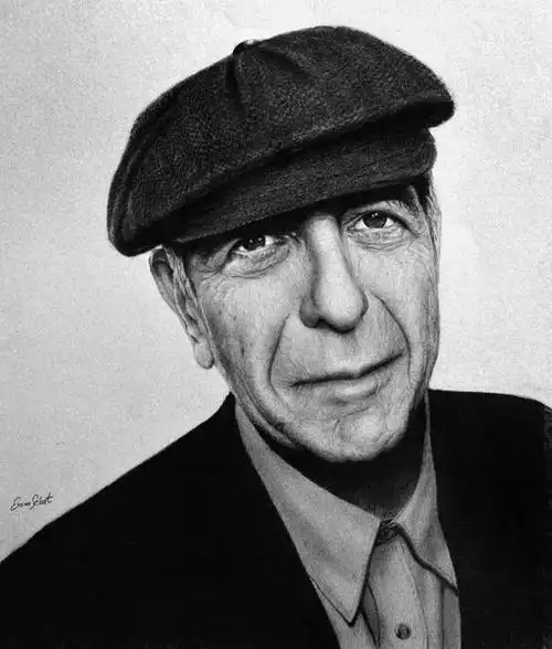 明星名人肖像铅笔画欣赏