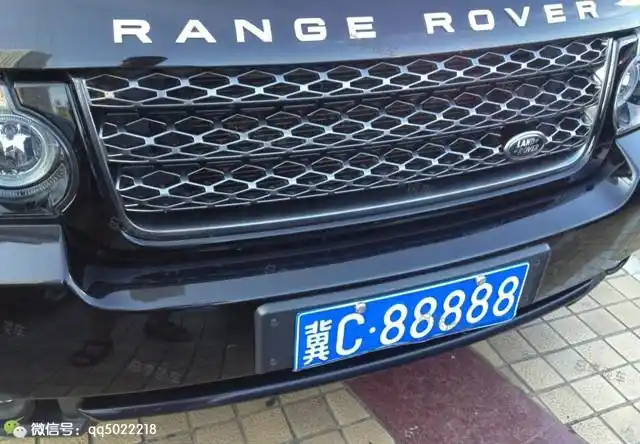 河北88888车牌挂啥车上g88888震惊
