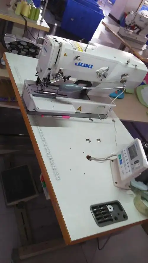 工业缝纫机9820全自动电脑圆头锁眼机凤眼机高档西服缝纫机