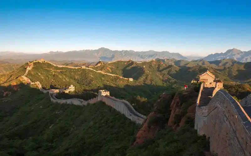 金山岭长城壮观迷人的自然风景桌面壁纸高清大图预览1920x1200_风景壁