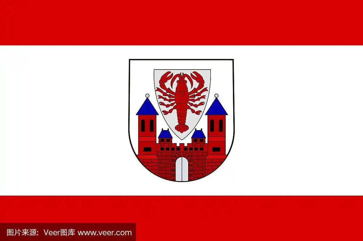 德国勃兰登堡科特布斯的旗帜