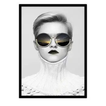 diy数字油画美容美发装饰画理发店挂画服装店艺术酒吧发廊创意背景墙