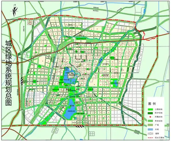 《聊城市城市绿地系统专项规划(2016-2030年)》规划草案公示