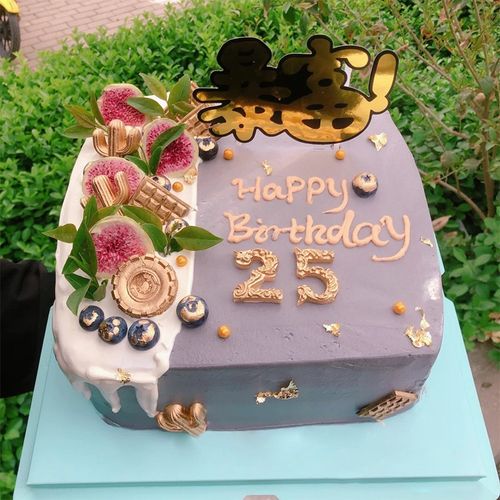 网红高端简约方形水果生日蛋糕同城配送当日送达上海成都西安深圳杭州