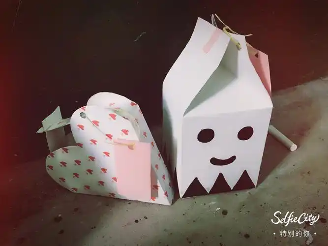 龙岩技师学院幼教班手工课作品——手工纸盒