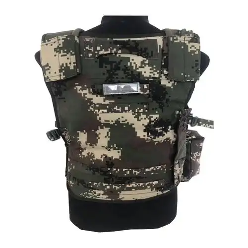 buraq15式战术背心通用迷彩装备作战防护装备轻量化战术背心快拆1000d