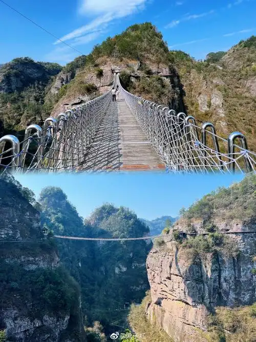9215十九峰是新昌著名的自然风光景区,它是由十九峰,飞龙栈道