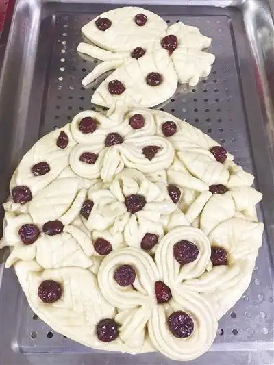 精致枣花馍带来浓浓年味