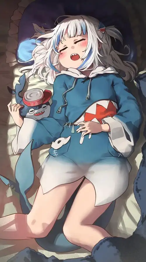 小鲨鱼gawrgura噶呜古拉