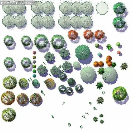 ps平面植物psd贴图