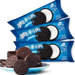 oreo奥利奥经典原味夹心饼干58g3包