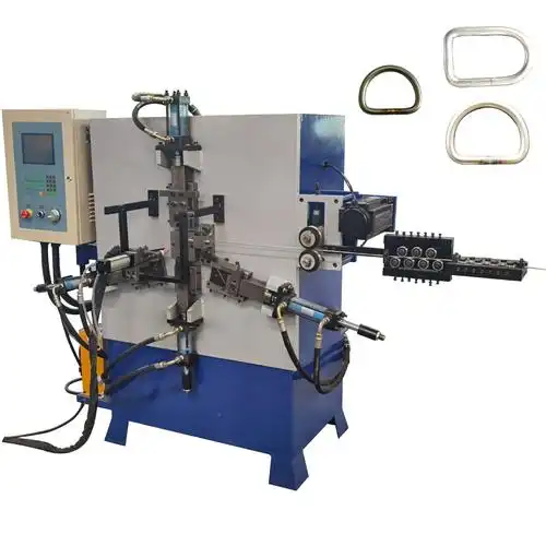 金属线材折弯焊接一体机 d扣对焊一体机 线材自动焊接折弯机
