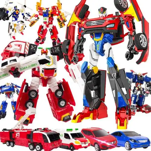 正版咖宝车神变形汽车玩具金刚机器人全套咔卡宝蛋神王牌车手男孩