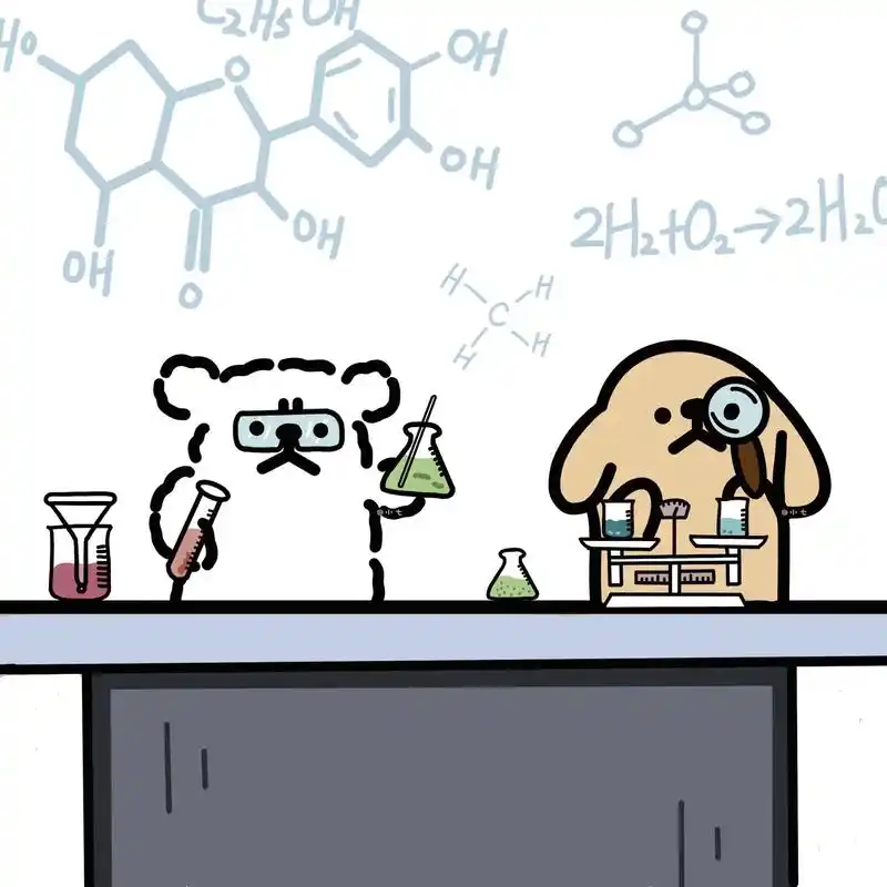 化学生线条小狗08.#线条小狗 #情侣头像 #狗狗头像 #情 - 抖音