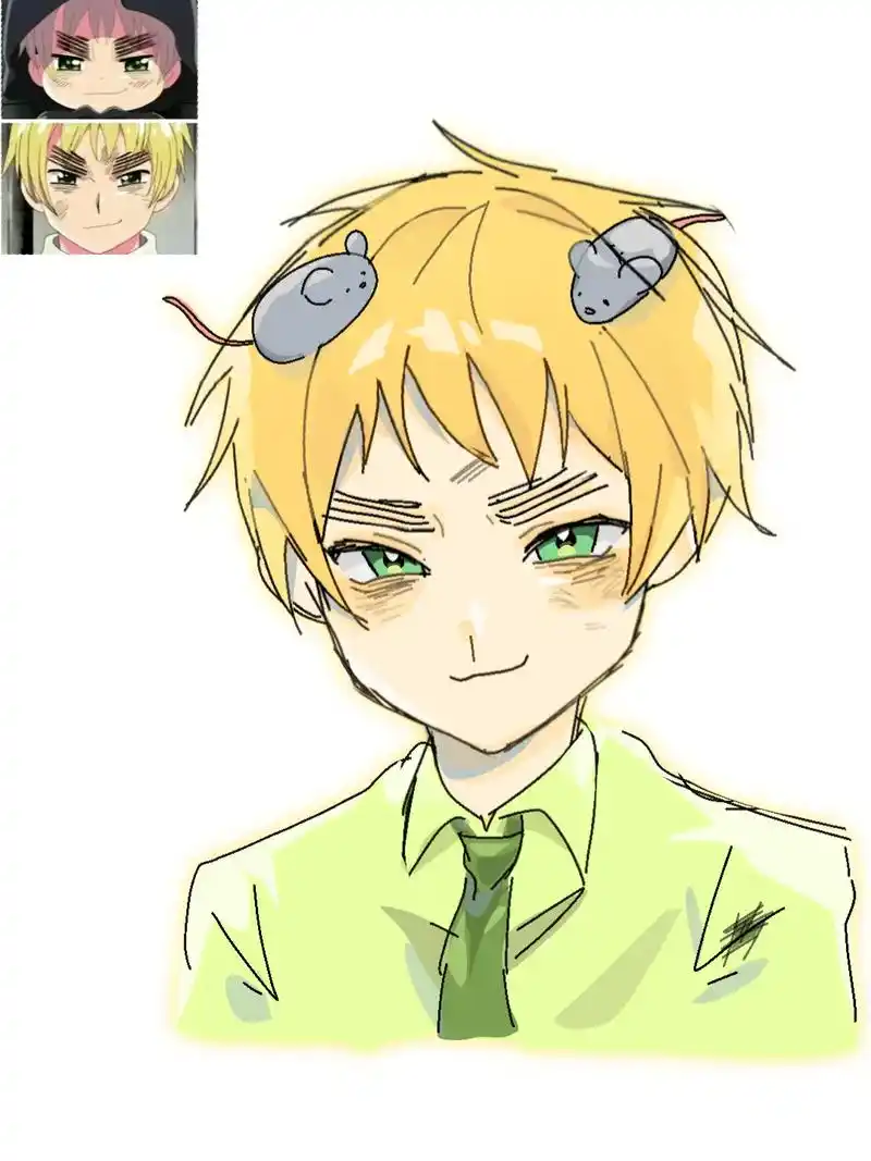 尊嘟很萌#黑塔利亚 #aph #亚瑟柯克兰 - 抖音