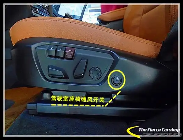 宝马x5东莞改怡然座椅通风