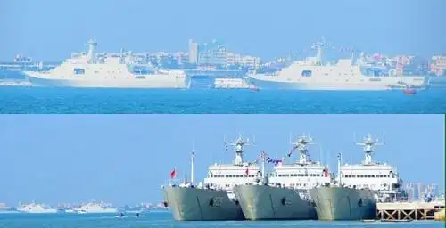 晚上,老同学又把我们带到一家四川广安人开的饭店共进了晚餐.