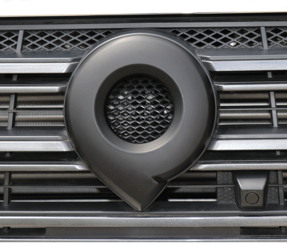 长城炮中网标尾标前后车标改装标志长城炮皮卡黑色红色炮标可选越野版