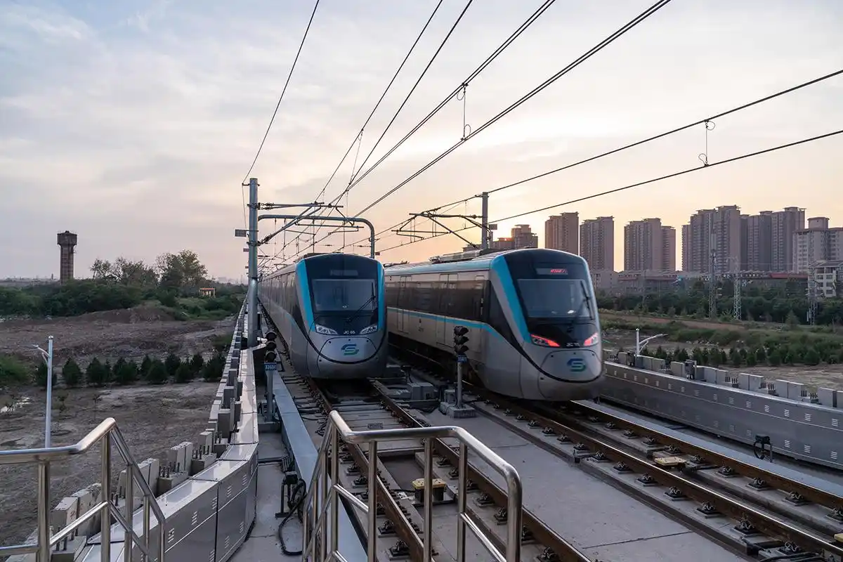 西安机场城际铁路来了,全长29.31公里,共设10座车站